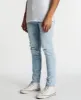 K2 Skinny Jeans Destroyed Defiance Blue sold by Neverland