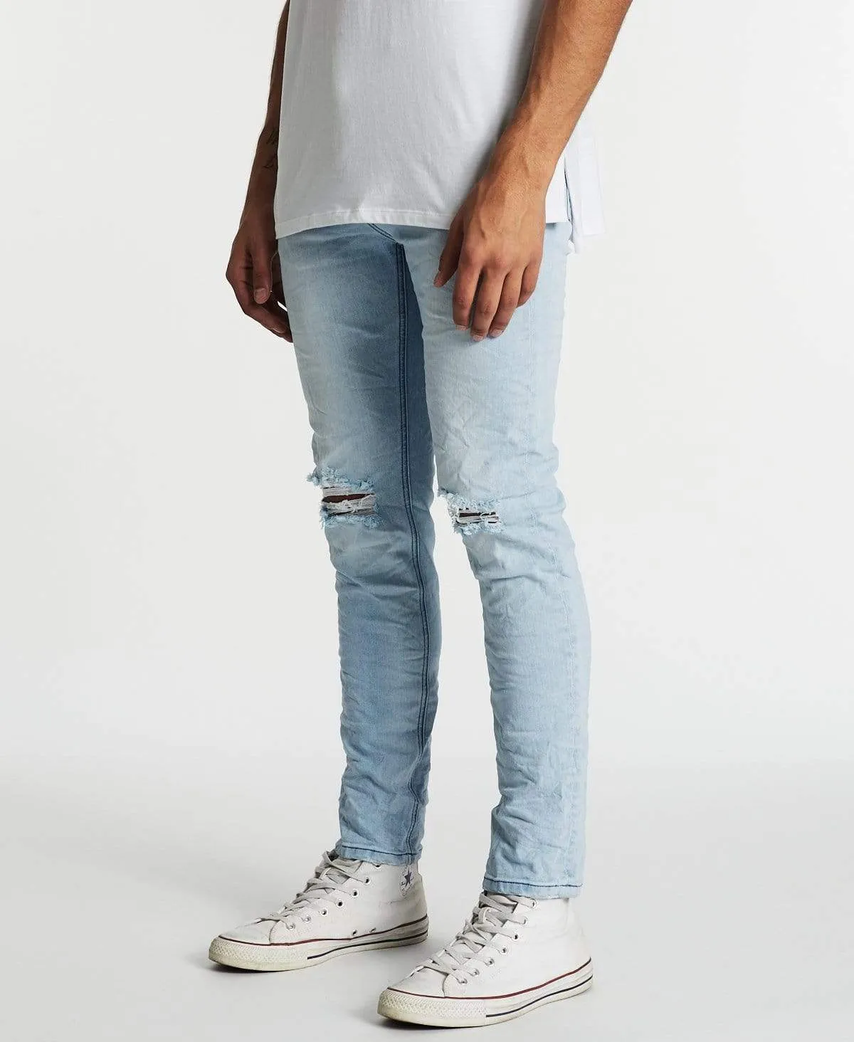 K2 Skinny Jeans Destroyed Defiance Blue sold by Neverland product image thumbnail 5