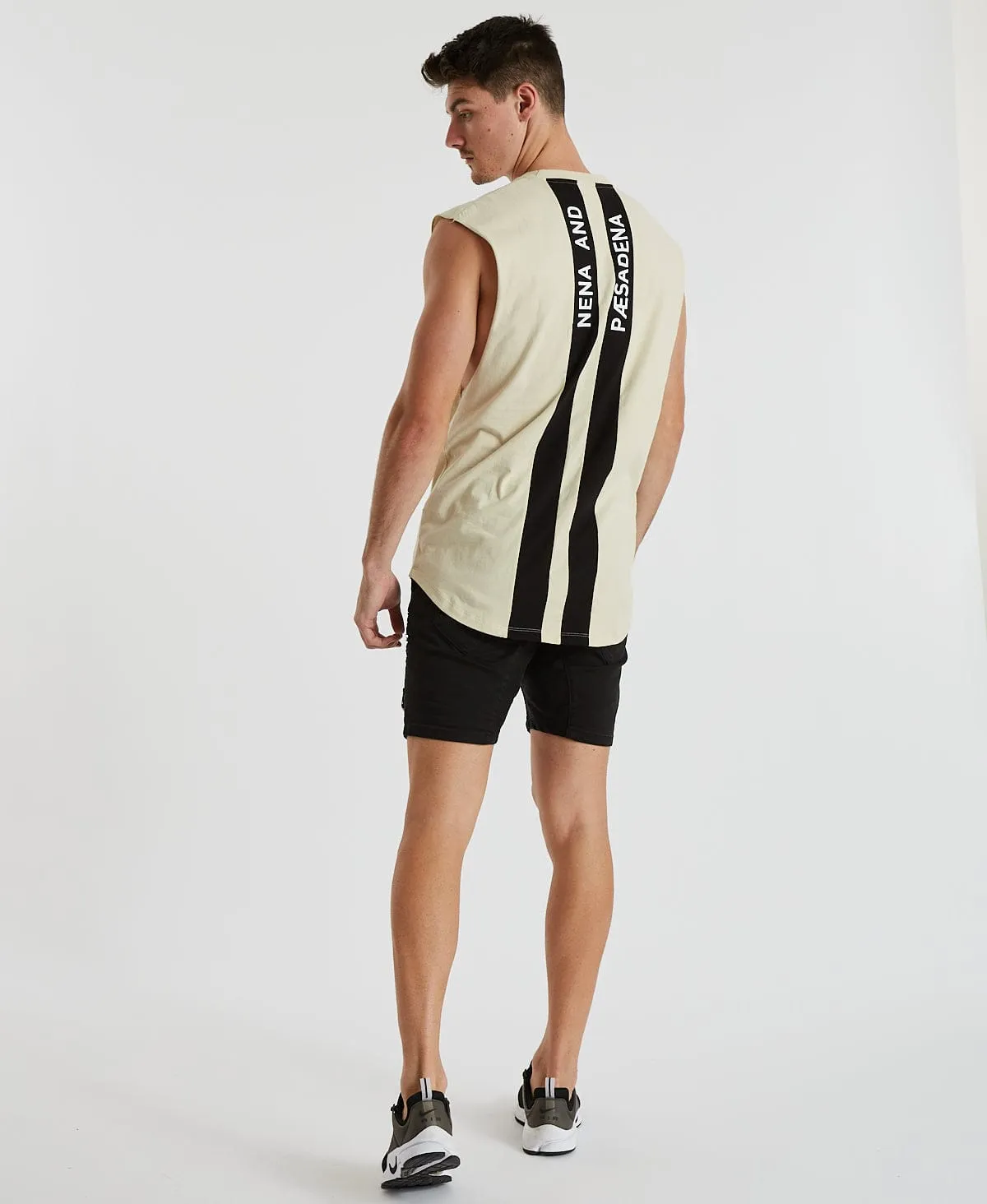 Mission Scoop Back Muscle Tee Sand sold by Neverland product image thumbnail 5