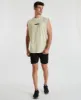 Mission Scoop Back Muscle Tee Sand sold by Neverland