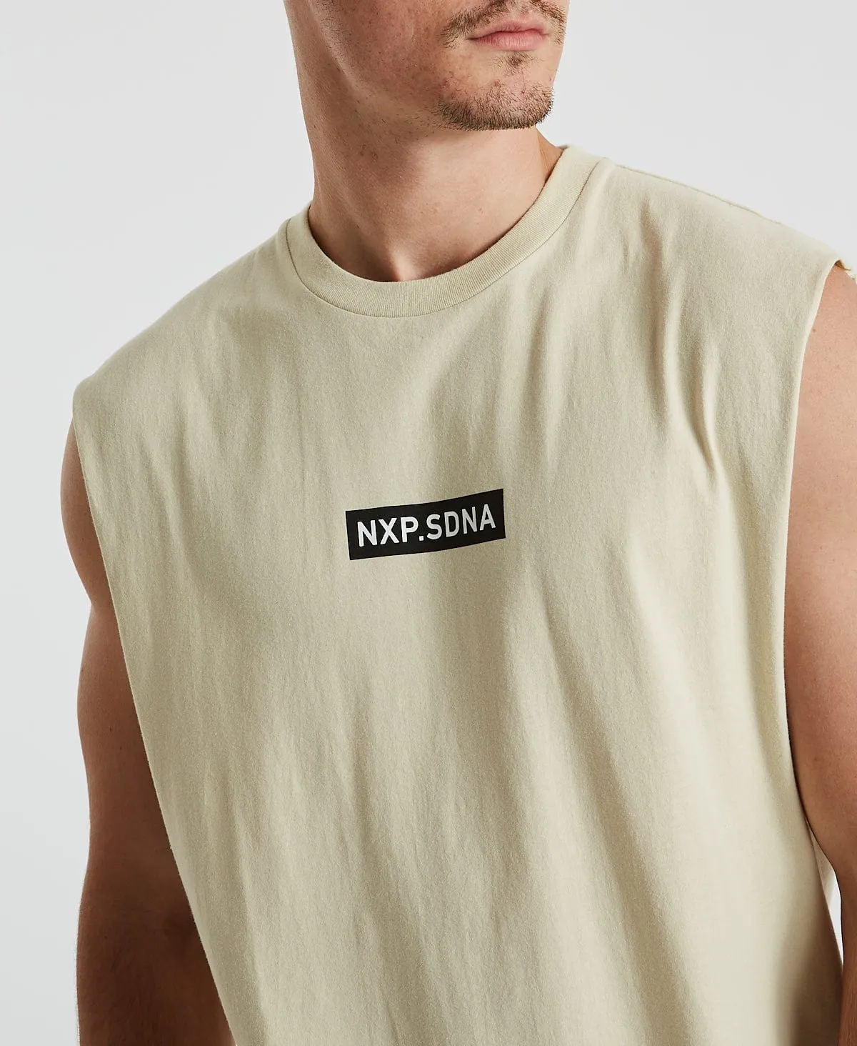 Mission Scoop Back Muscle Tee Sand sold by Neverland product image thumbnail 2