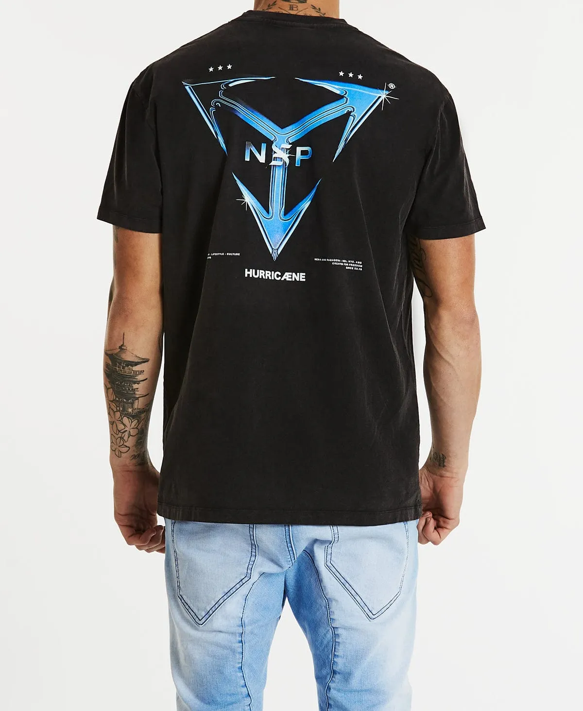 Spaceboy Relaxed T-Shirt Pigment Black sold by Neverland product image thumbnail 5