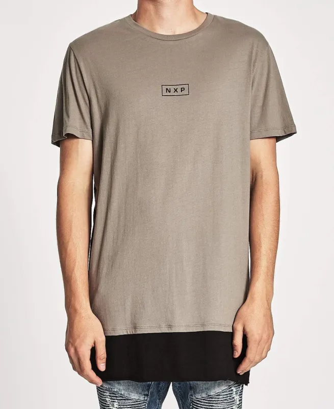 Trust Issues Layered Hem T-Shirt Charcoal sold by Neverland