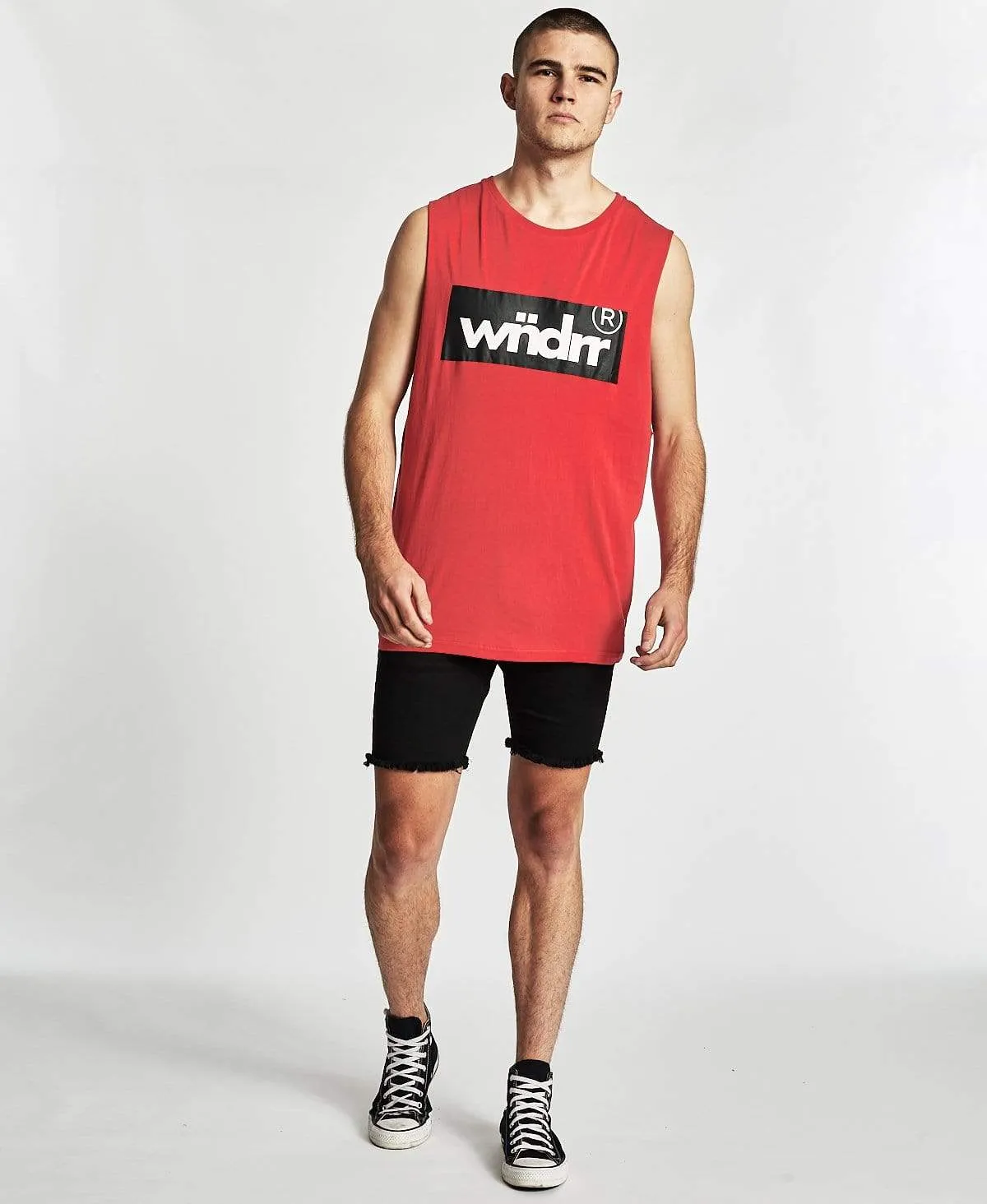 Ministry Muscle Tee Red sold by Neverland product image thumbnail 4