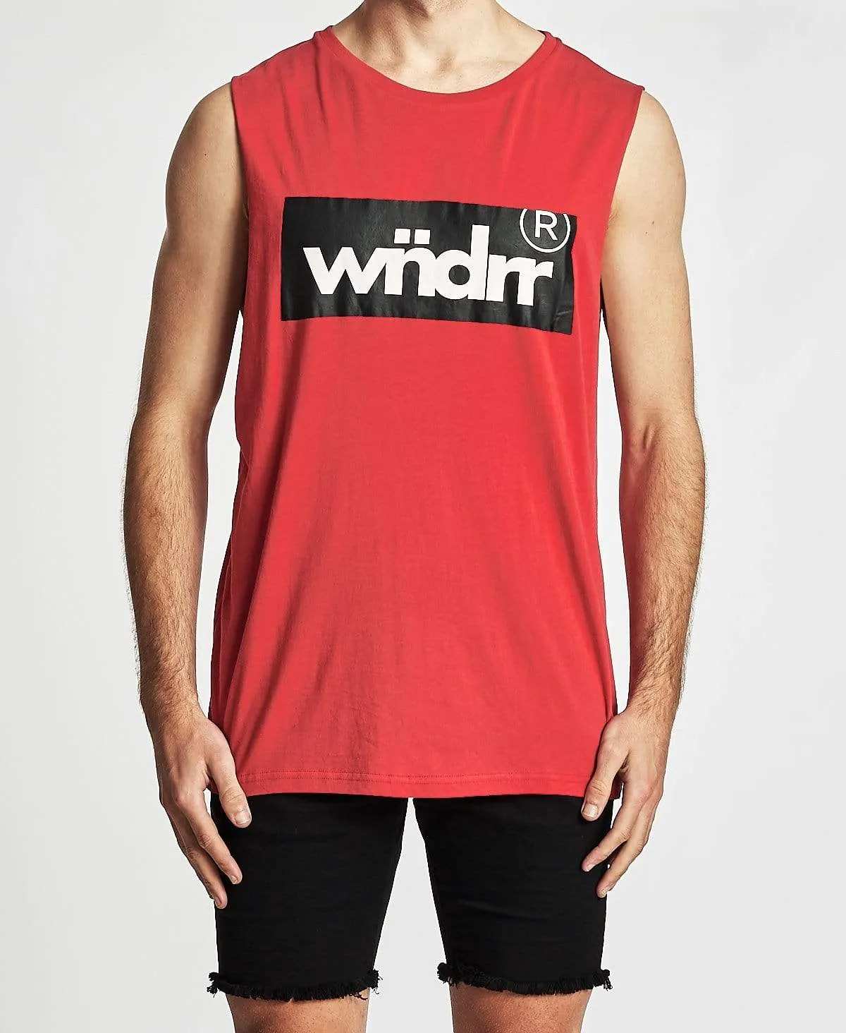 Ministry Muscle Tee Red sold by Neverland