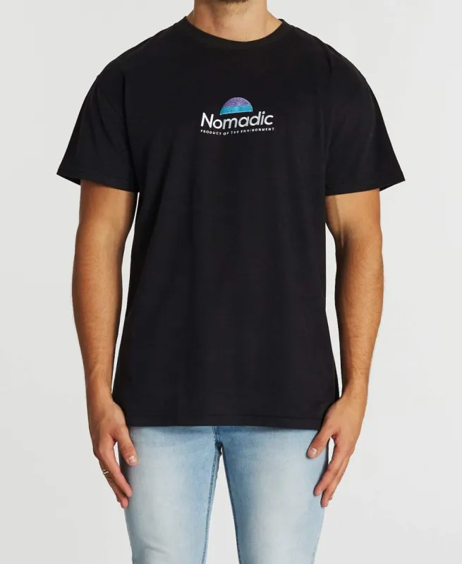 Climate Relaxed T-Shirt Jet Black sold by Neverland