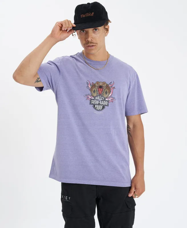 Fairground Relaxed T-Shirt Pigment Purple sold by Neverland