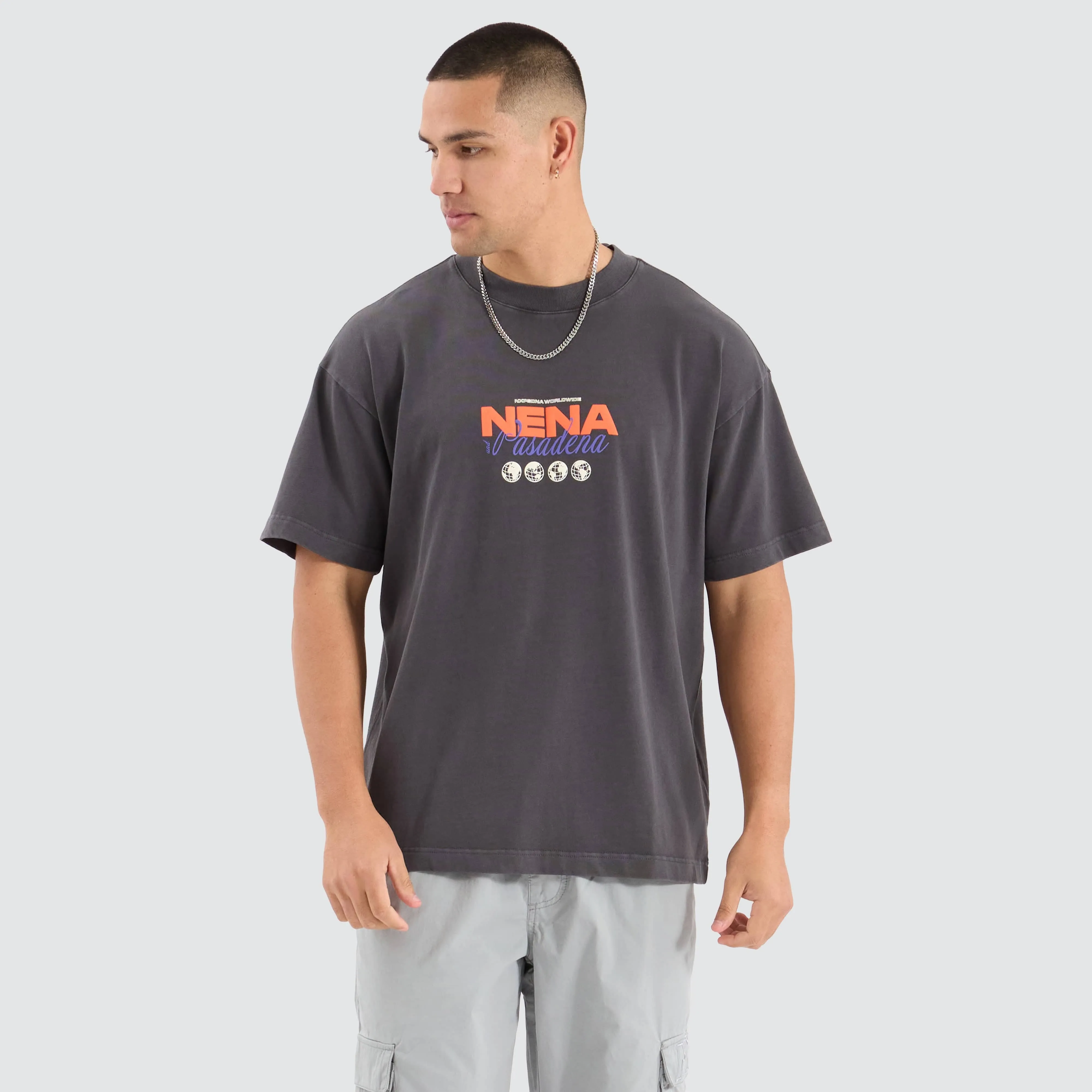 Worldwide Raptor Tee Pigment Asphalt sold by Neverland product image thumbnail 2