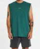Minimal Thrills Merch Fit Muscle Tee Mallard Green sold by Neverland