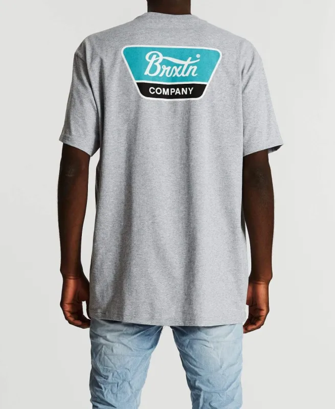 Linwood T-Shirt Heather Grey sold by Neverland