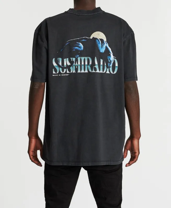 Control Box Fit T-Shirt Pigment Black sold by Neverland