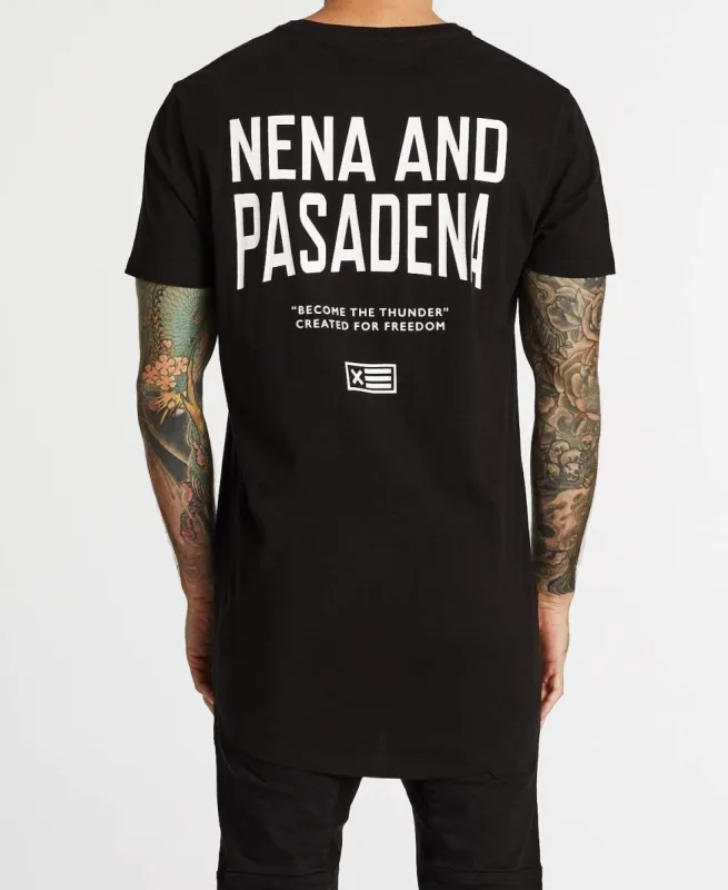 Richardson Cape Back T-Shirt Jet Black sold by Neverland