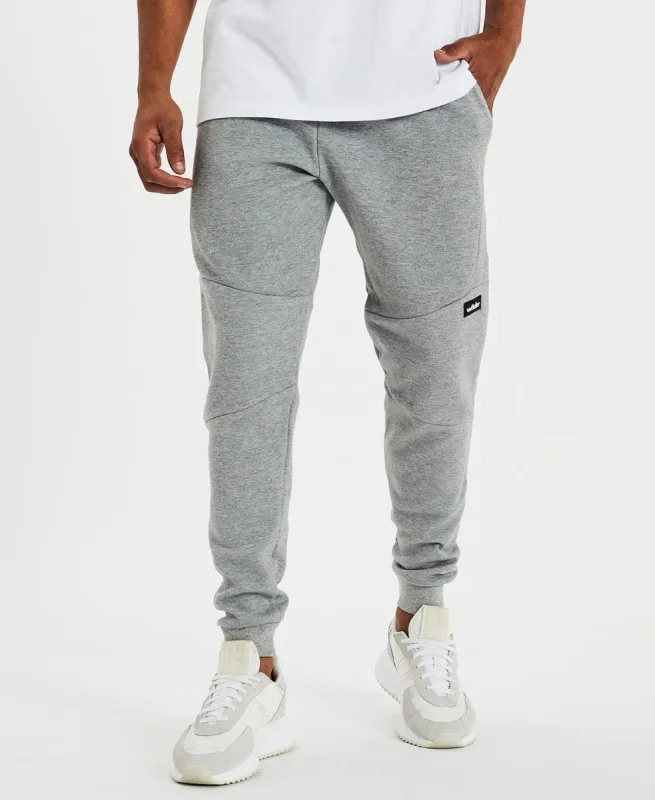 Hoxton V2 Tech Track Pant Grey Marle sold by Neverland