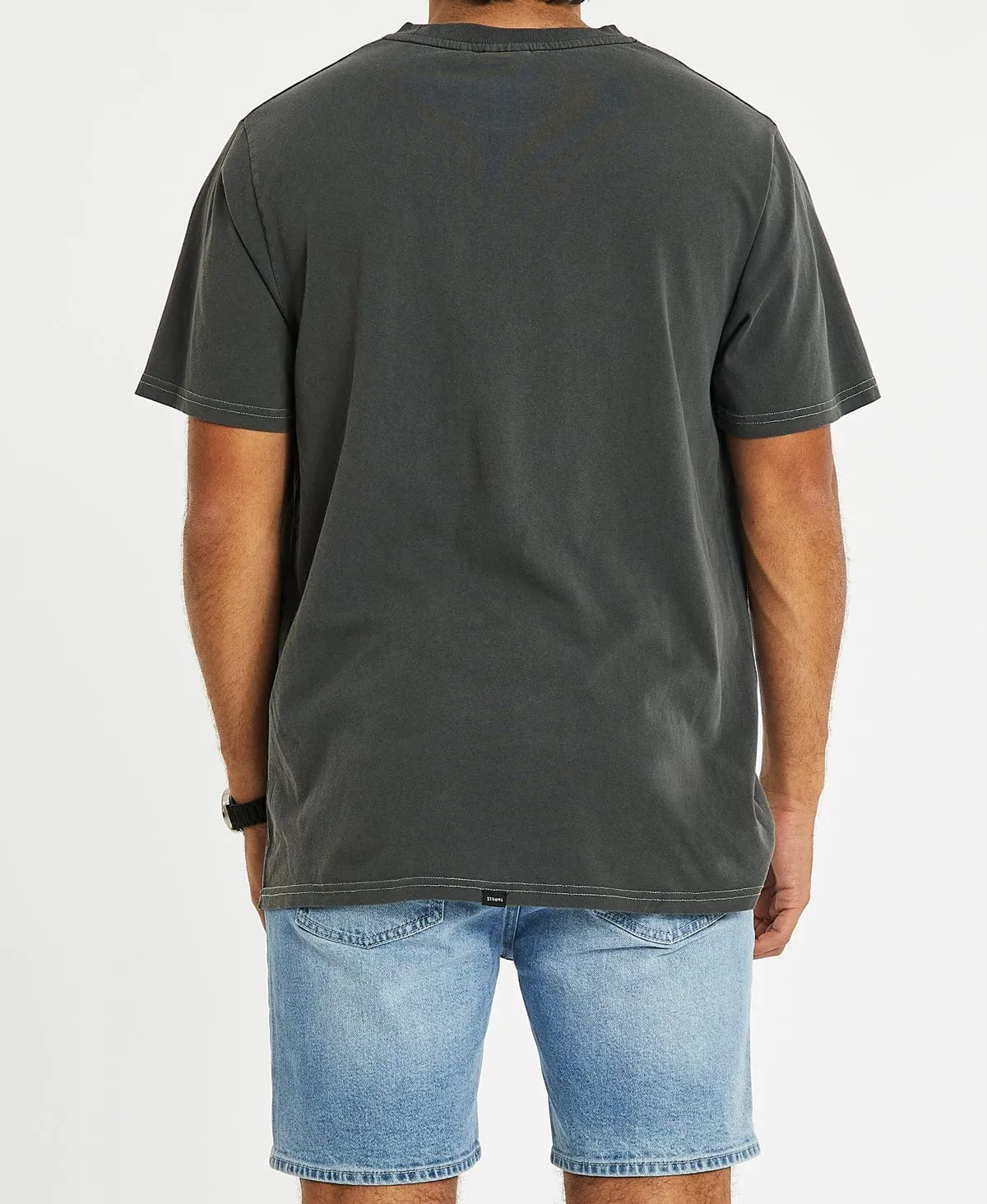 Rise Above Merch Fit T-Shirt Merch Black sold by Neverland product image thumbnail 3