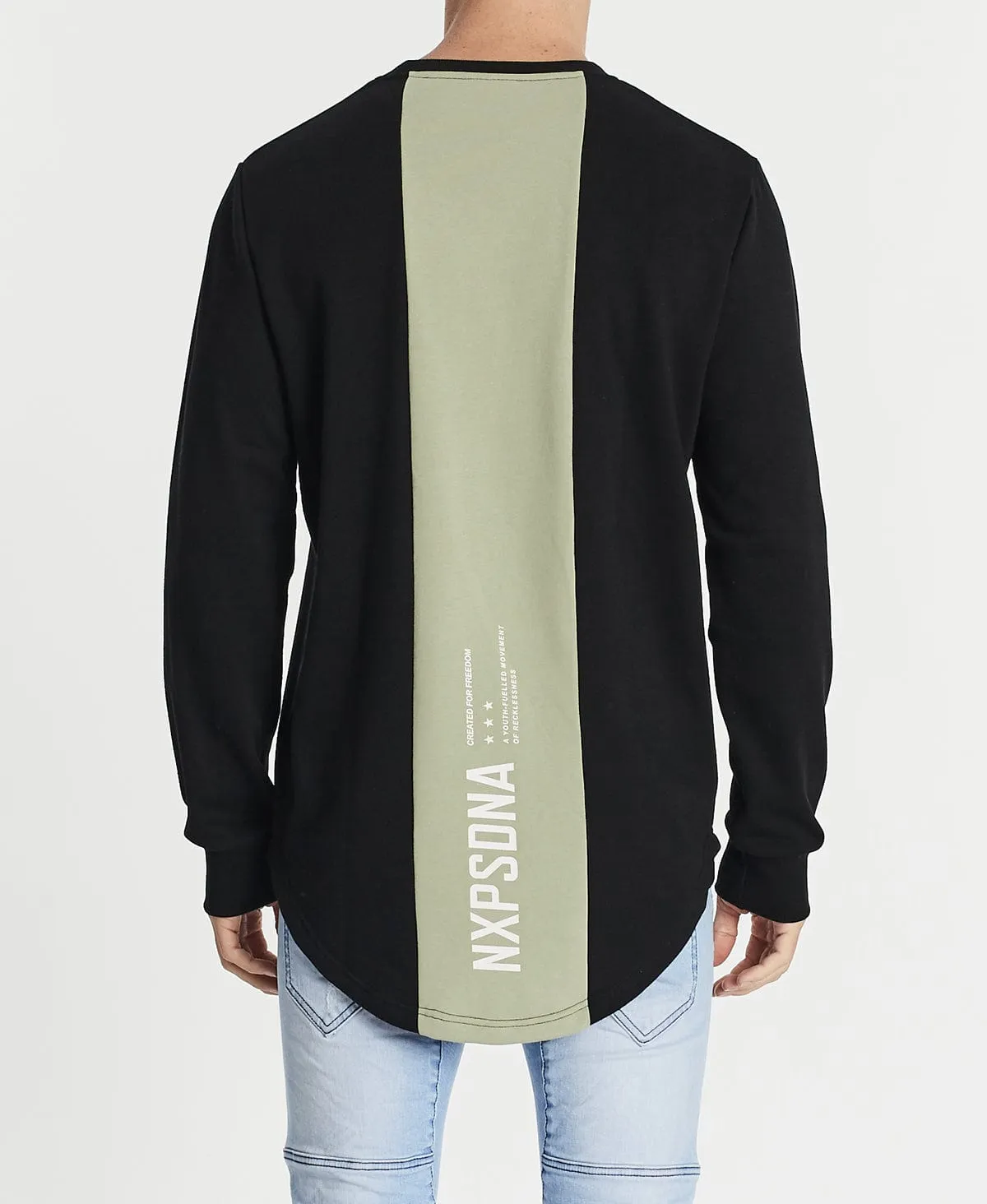 Be Free Dual Curved Jumper Jet Black sold by Neverland