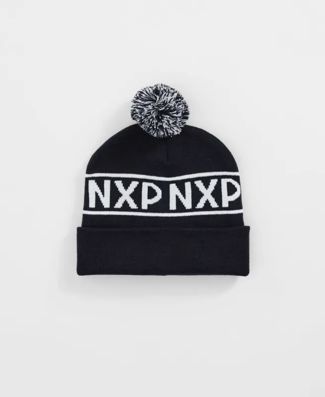 Norway Pom Pom Beanie Navy sold by Neverland