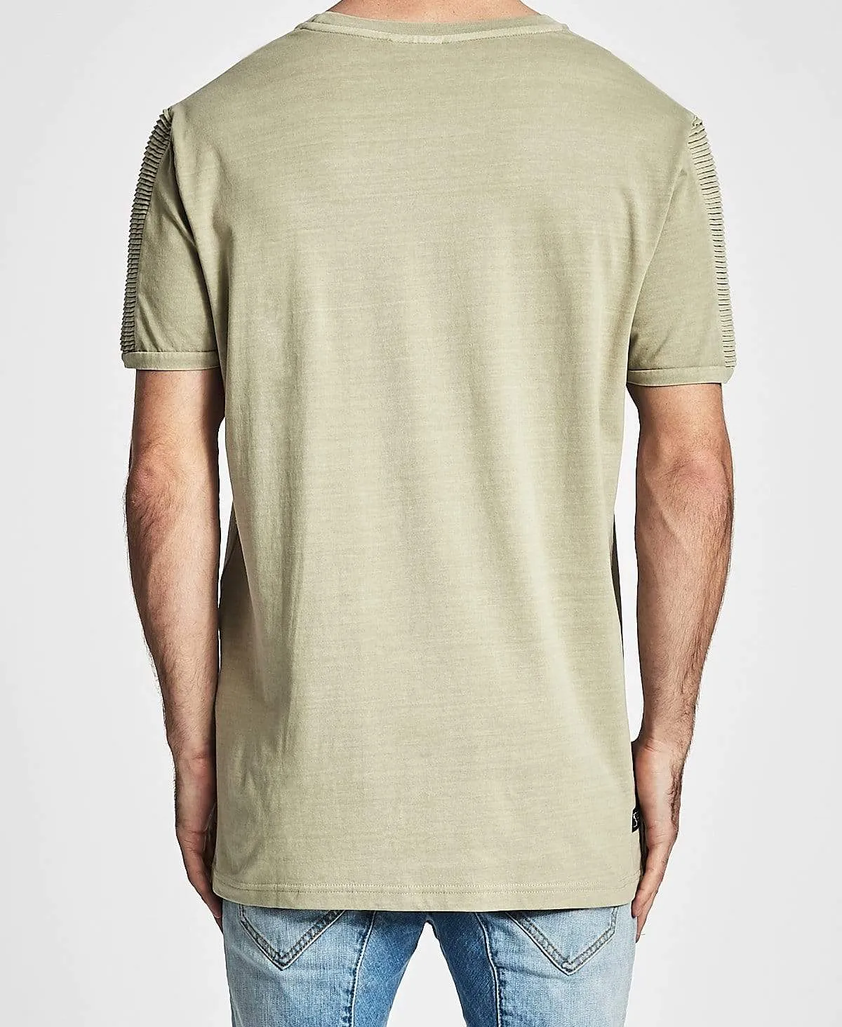 Jumpshot T-Shirt Pigment Khaki sold by Neverland product image thumbnail 2