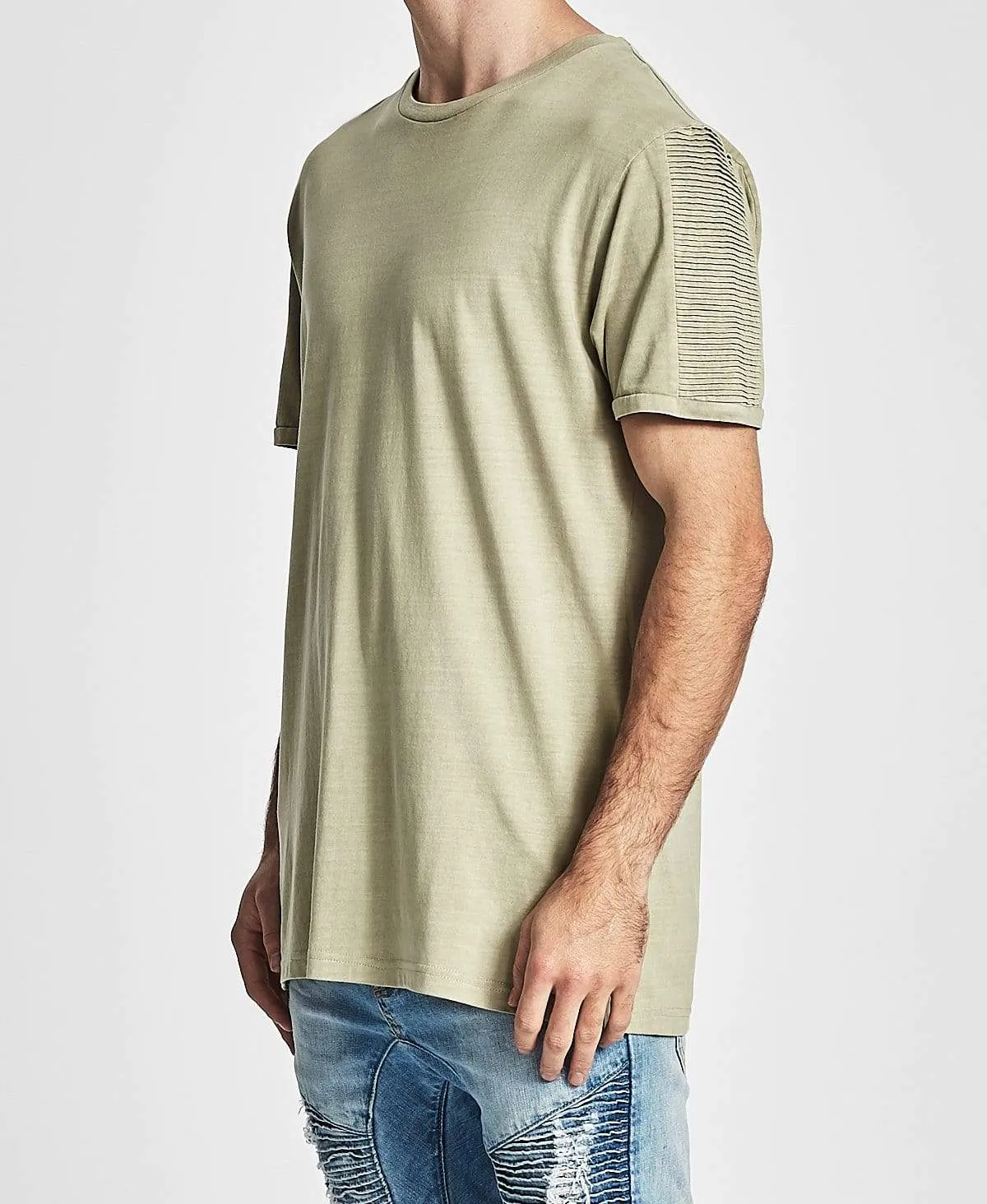 Jumpshot T-Shirt Pigment Khaki sold by Neverland product image thumbnail 3