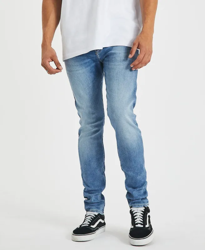 Calvin Klein Skinny Jeans Mid Blue sold by Neverland
