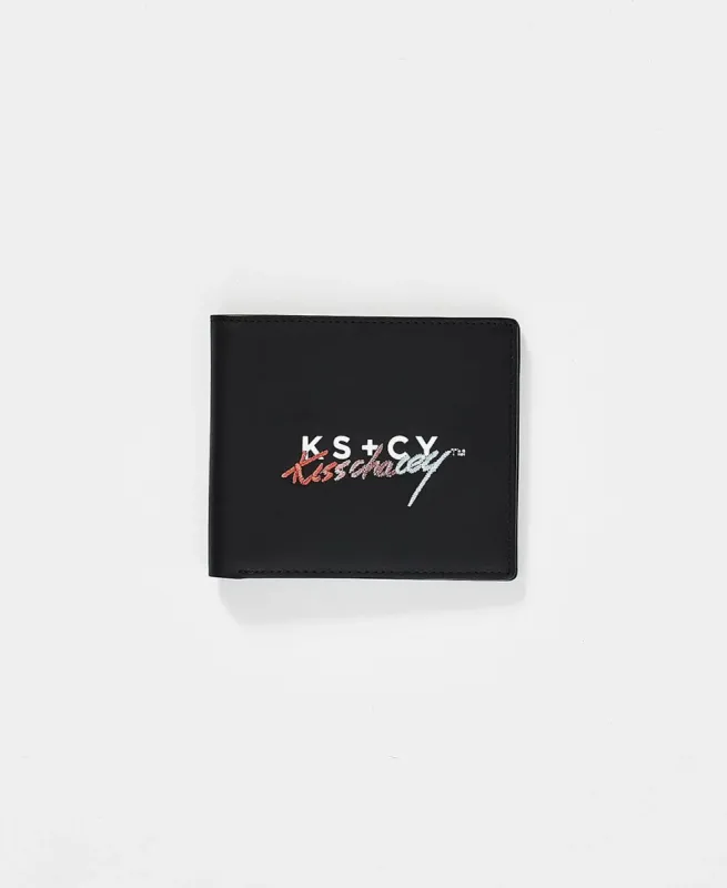 Paradise Bi-Fold Wallet Black made by Neverland