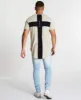 Lithium Dual Curved T-Shirt Pigment Stone sold by Neverland