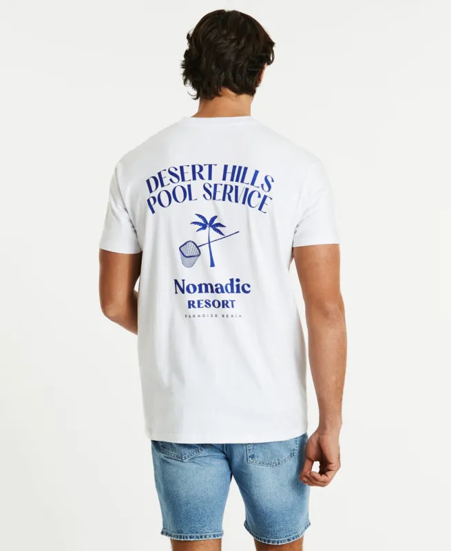 Desert Hills Relaxed T-Shirt White sold by Neverland