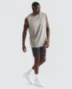 Restrain Relaxed Fit Muscle Tee Grey sold by Neverland