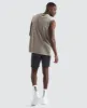 Restrain Relaxed Fit Muscle Tee Grey sold by Neverland