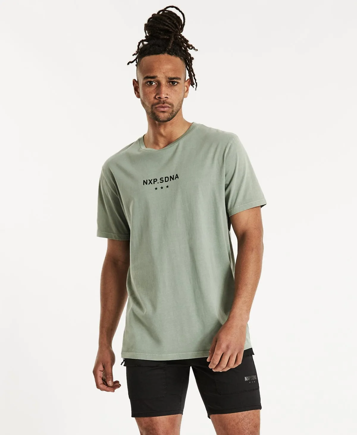 Swing Cape Back T-Shirt Sage sold by Neverland product image thumbnail 2