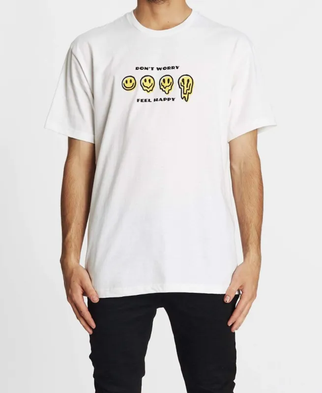 Melter T-Shirt White sold by Neverland