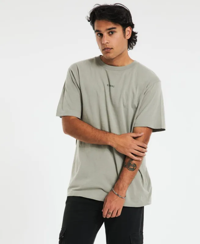 Minimal Thrills Merch Fit T-Shirt Fog Grey sold by Neverland