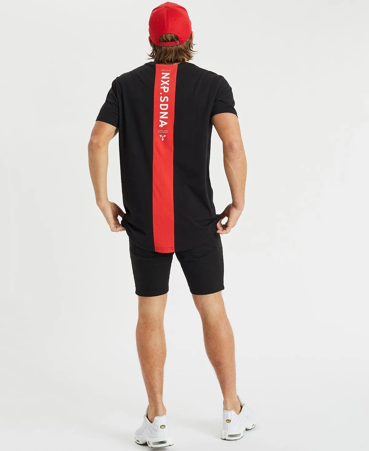 Principle Cape Back T-Shirt Black sold by Neverland product image thumbnail 4