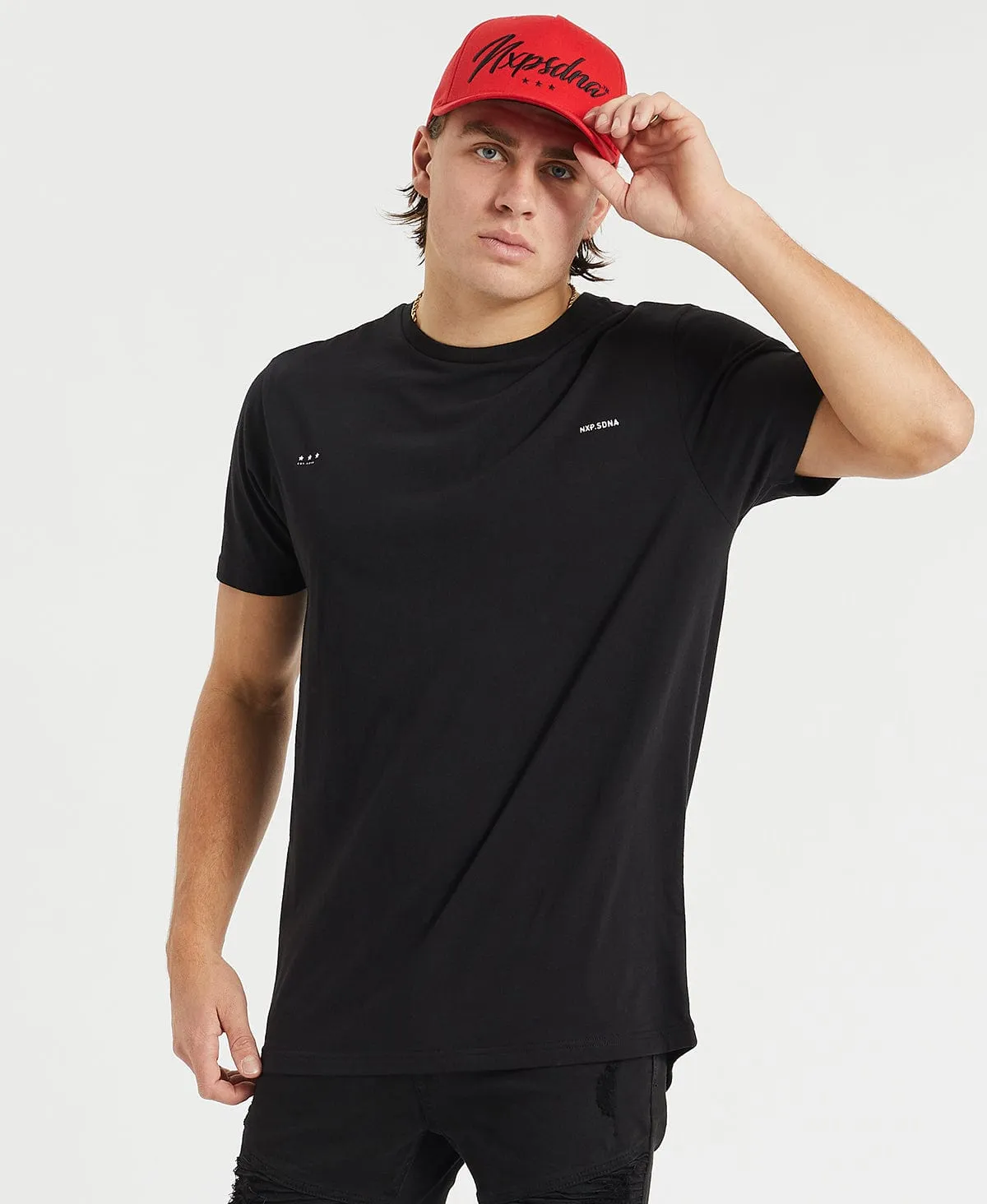 Principle Cape Back T-Shirt Black sold by Neverland product image thumbnail 2
