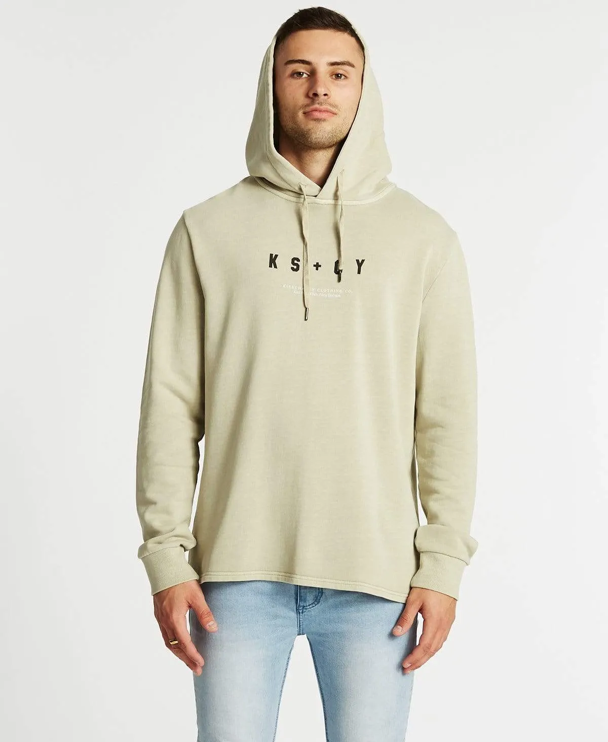 Paris Division Scoop Back Hoodie Pigment Sand sold by Neverland product image thumbnail 4
