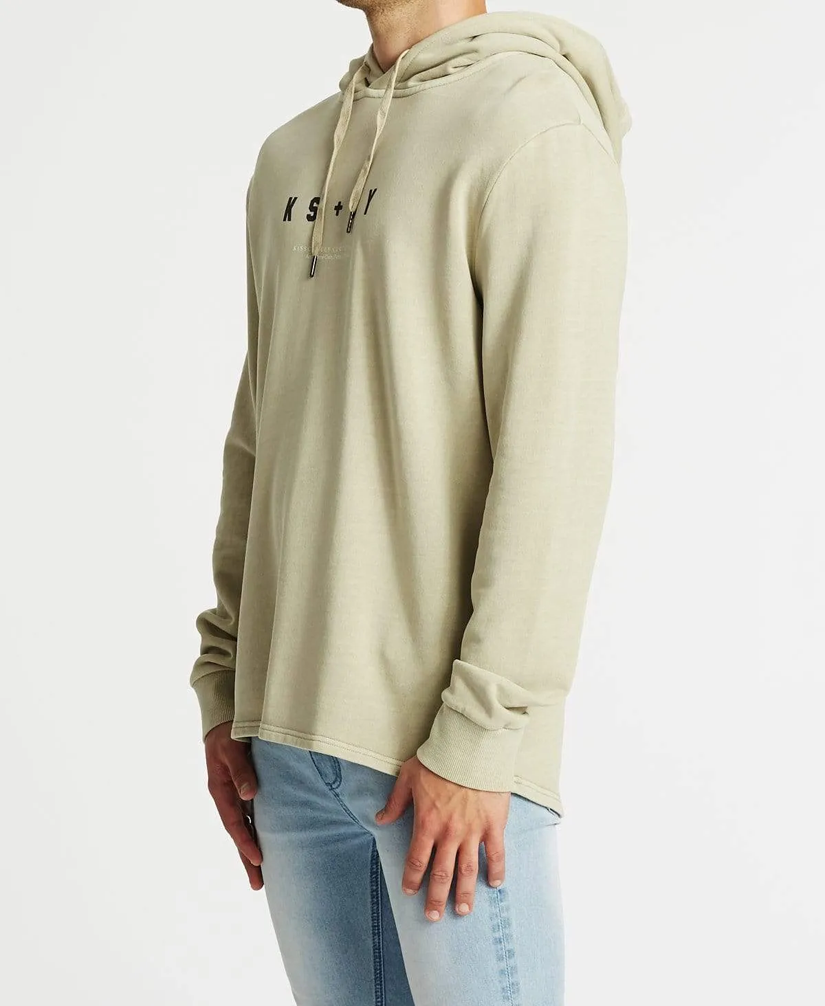 Paris Division Scoop Back Hoodie Pigment Sand sold by Neverland product image thumbnail 3