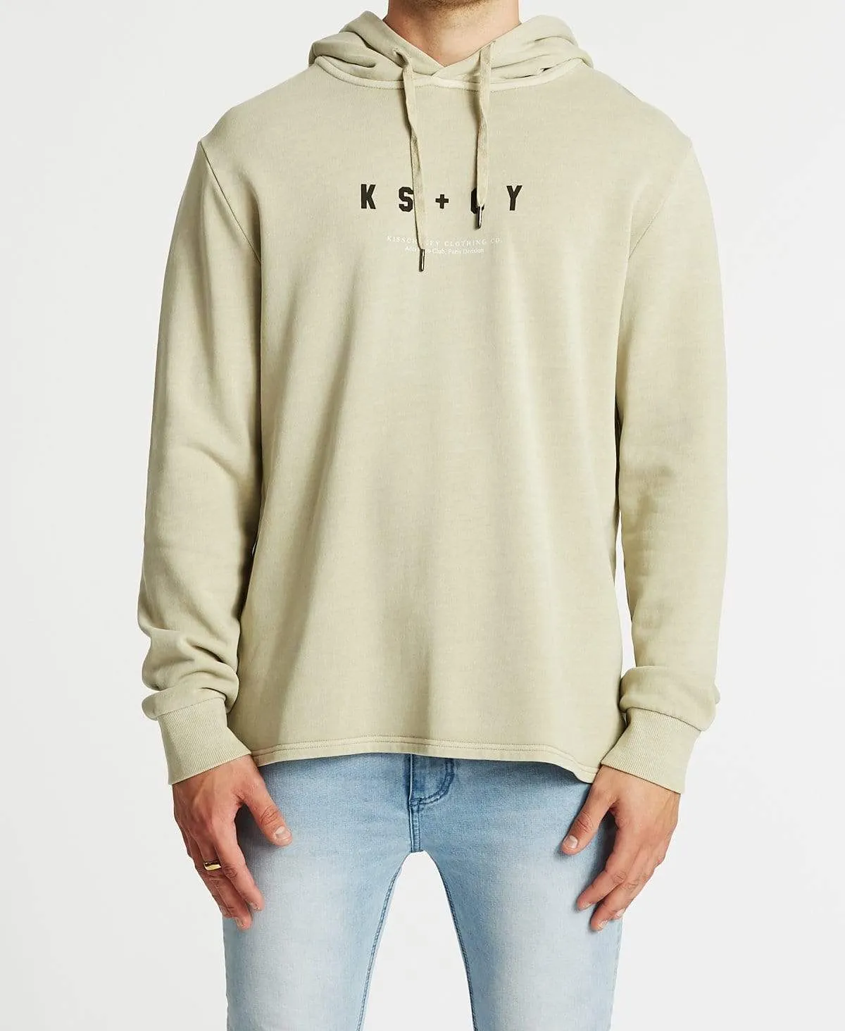 Paris Division Scoop Back Hoodie Pigment Sand sold by Neverland product image thumbnail 2