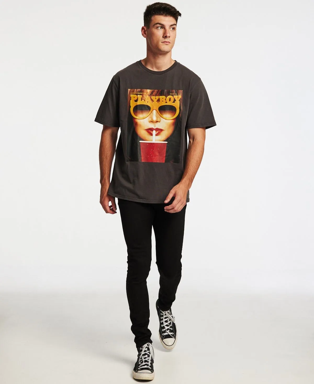 Aug 82" T-Shirt Black sold by Neverland product image thumbnail 4