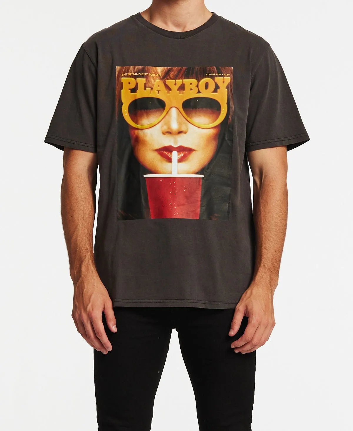 Aug 82" T-Shirt Black sold by Neverland