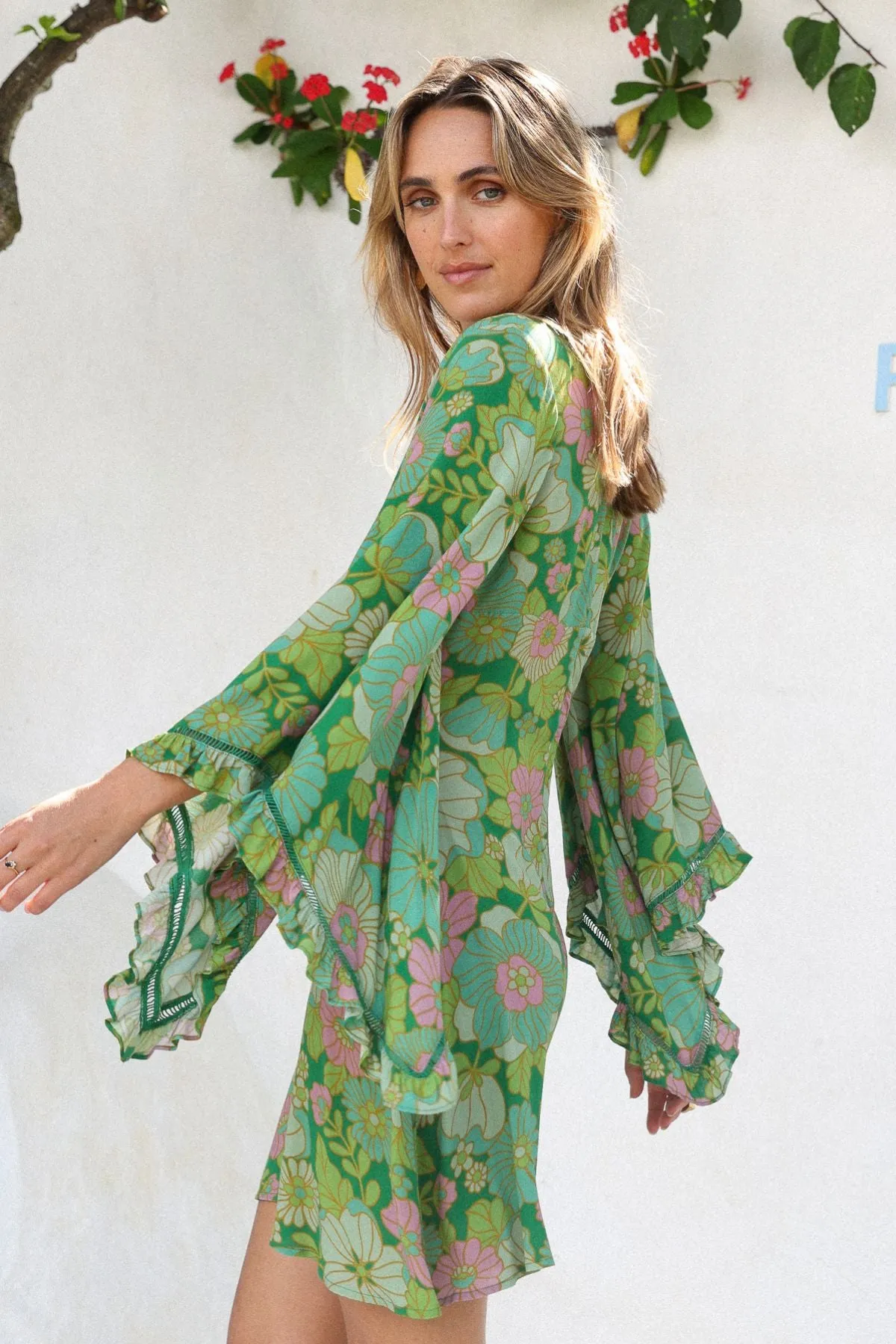 Vixen Mini Dress - Arcadia sold by Nine Lives Bazaar product image thumbnail 3