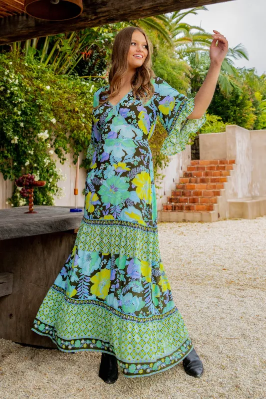 Lila Maxi Dress - Moonbeam sold by Nine Lives Bazaar