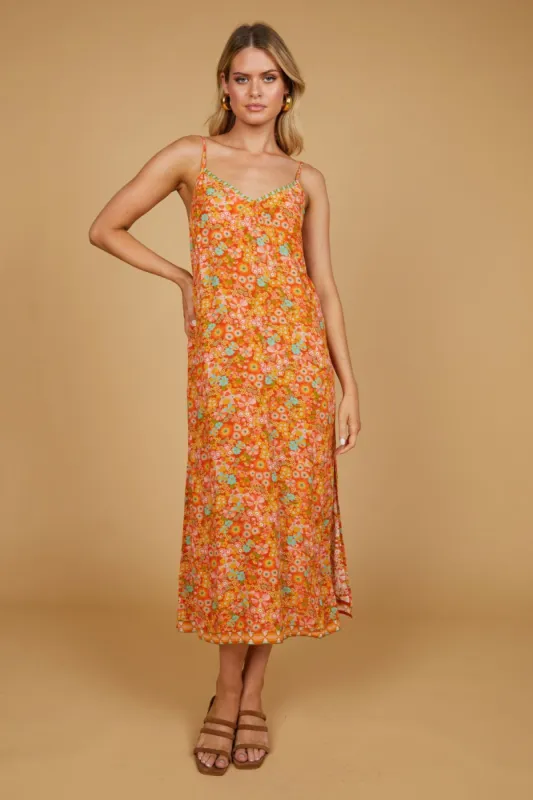 Natalie Slip Dress - Summertime sold by Nine Lives Bazaar