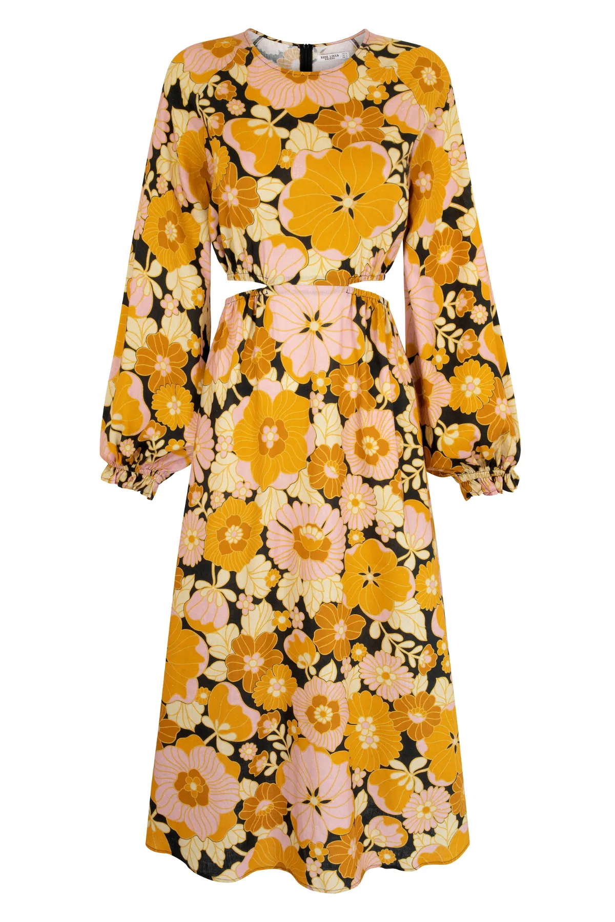 Andie Midi Dress - Wildflower sold by Nine Lives Bazaar product image thumbnail 5