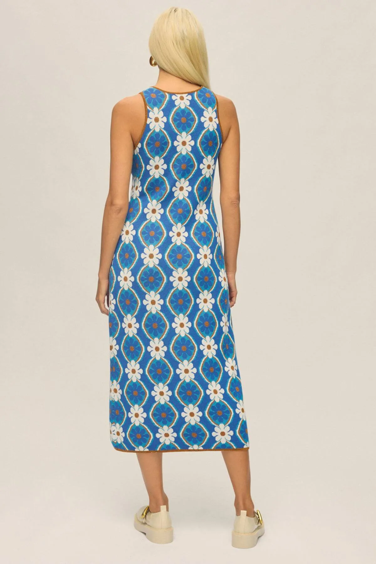Goldie Midi Dress - Mykonos sold by Nine Lives Bazaar product image thumbnail 5