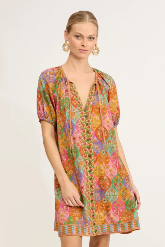 Harper Mini Dress - Kasbah sold by Nine Lives Bazaar