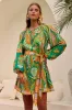 Flora Mini Dress - Eden sold by Nine Lives Bazaar