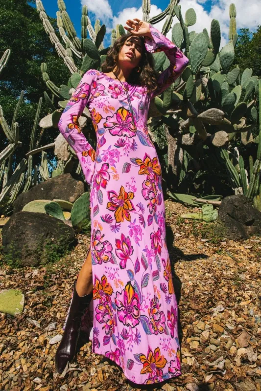 Wilder Bias Dress - Orchid sold by Nine Lives Bazaar