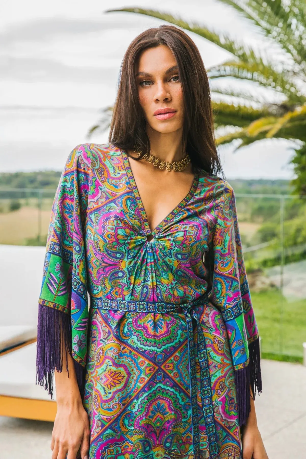 Muse Maxi Dress - Mystique sold by Nine Lives Bazaar product image thumbnail 4