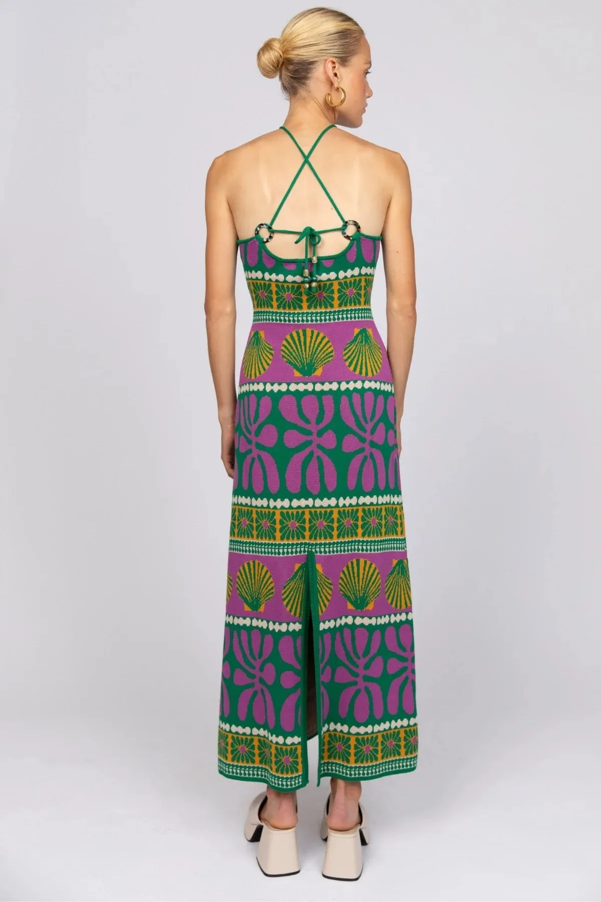 Chi Chi Maxi Dress - Tropica sold by Nine Lives Bazaar product image thumbnail 4