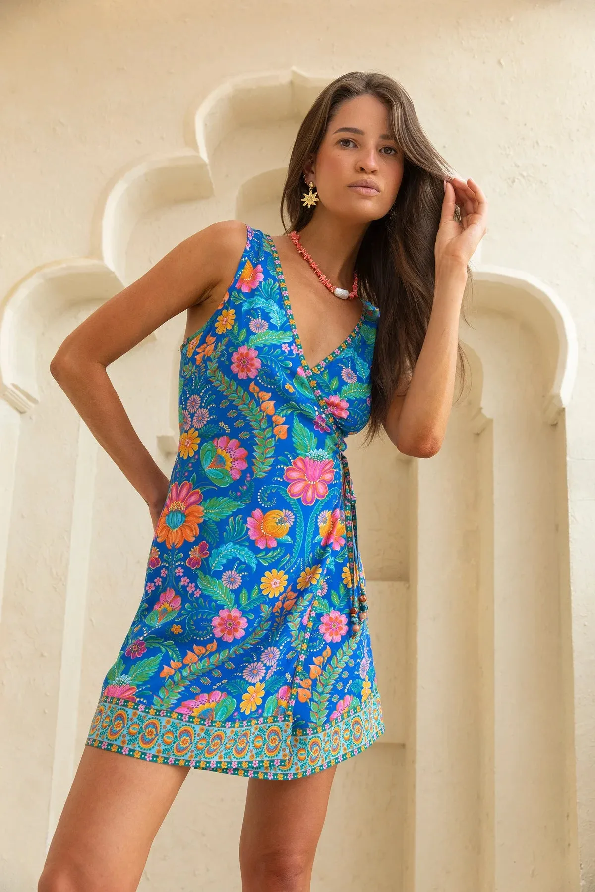 Nectar Mini Dress - Mirage sold by Nine Lives Bazaar product image thumbnail 2