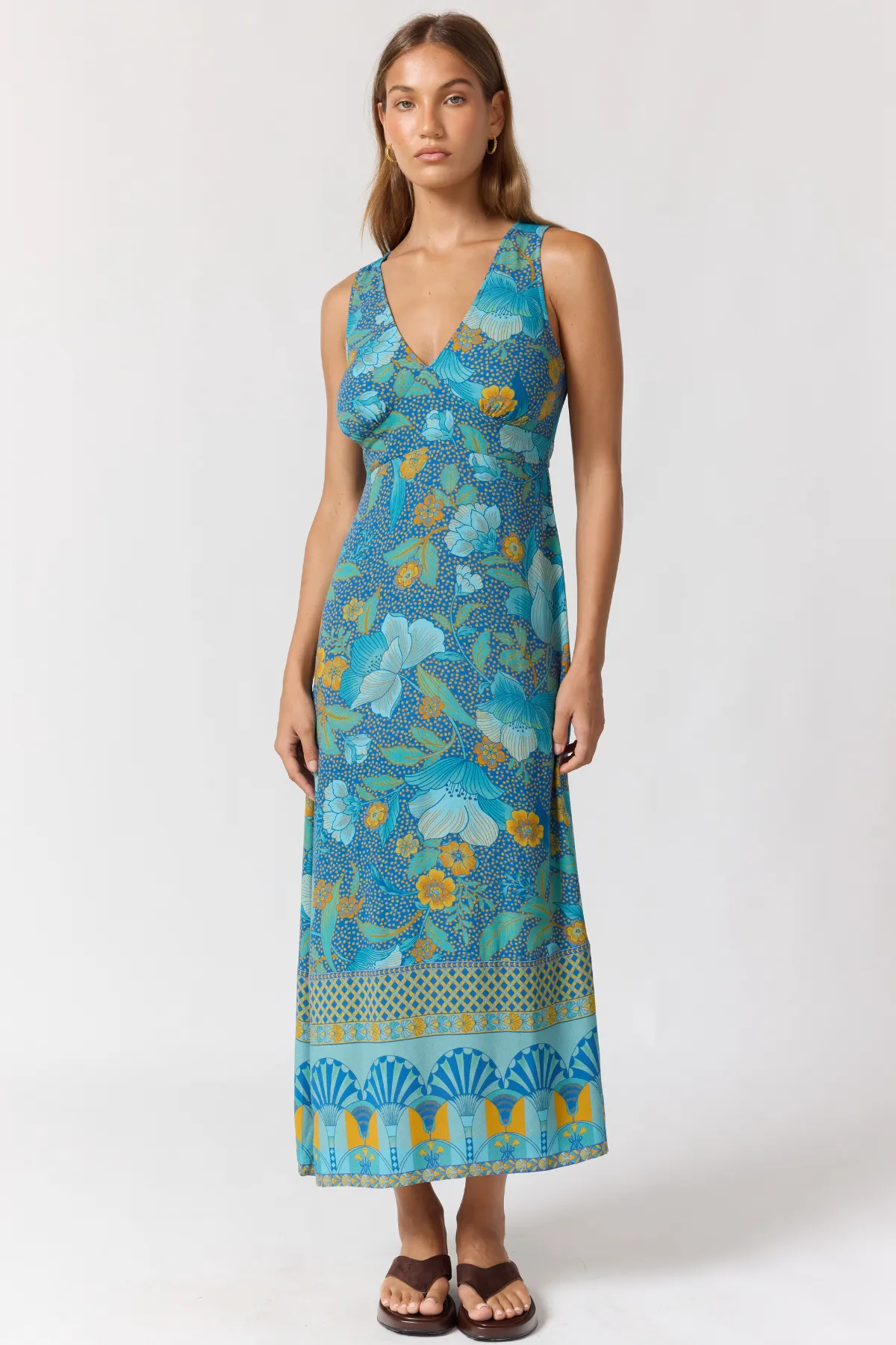 Marley dress - Azure sold by Nine Lives Bazaar product image thumbnail 2